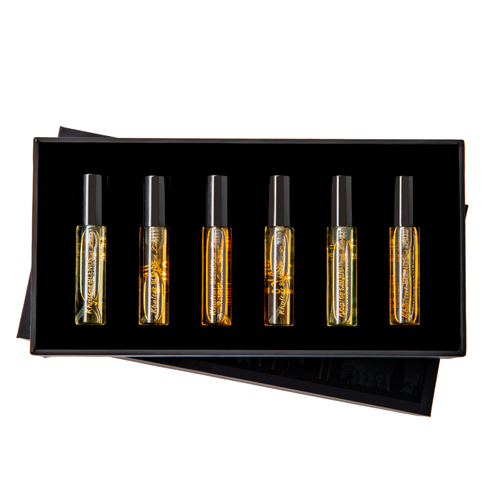 The Love Discovery Kit (6x3ml)-Khaltat-MHGboutique-Perfumes-Arabic Perfumes-Hind Al Oud-Anfasic Dokhoon-Khaltat-عطور عربية-عطور فخمة-Dokhoon-oud-bakhoor-دخون-عود-دهن عود